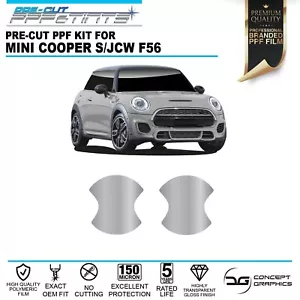 Door Handle Scratch Chip Guard Paint Protection Film For Mini Cooper S JCW F56 - Picture 1 of 2