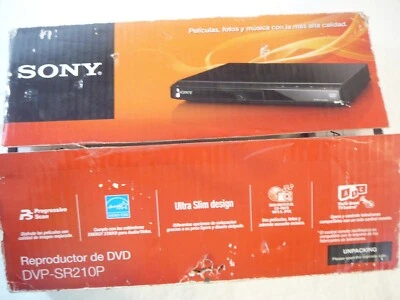 Sony DVP-SR210P DVD Player Progressive Scan NIB CD MP3 Tested w/ Remote & Cords - Image 1 of 4
