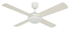 Deckenventilator Futura Eco 122 cm Weiß LED Beleuchtung inklusive Fernbedienung - Bild 1 von 1