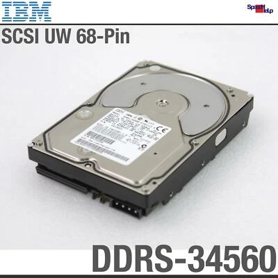 Ibm Ddrs-34560 4.5gb Scsi 68-pin Pol Hdd Festplatte P/n: 22l0221 Hard Disk - Image 1 of 4