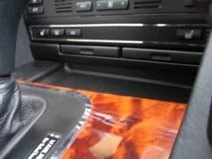 D BMW E39 Chrom Rahmen für Schalterleiste - Edelstahl poliert - Picture 1 of 3