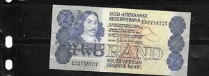 SOUTH AFRICA RSA #118b 1981 1 RAND VG CIRCULATED BANKNOTE PAPER MONEY CURRENCY - Picture 1 of 1