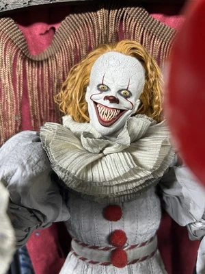 INART IT Pennywise 1/6 Scale Action Figure collectible root hair Deluxe Ver. - Image 1 of 4