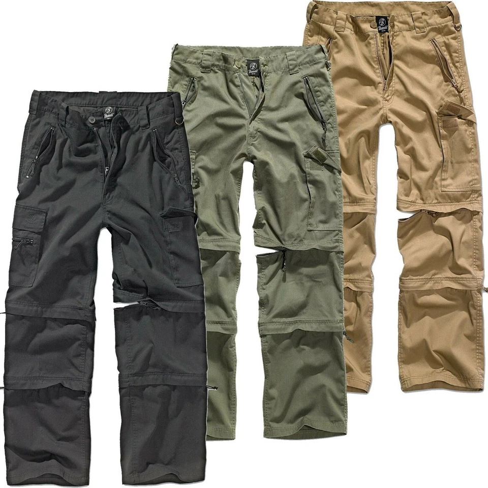 BRANDIT Savannah Outdoor Trekking Hose S-3XL Herren Zip Off Cargo 3in1 Trousers - Bild 1 von 1