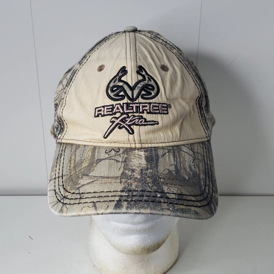 Gorra Realtree Xtra Camuflaje Bordado Logo Para Hombre L/XL Elastizada Caza Foto 1 de 4
