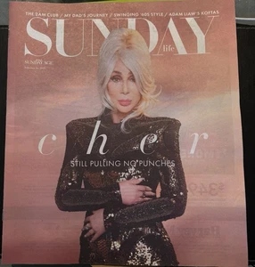 Sunday Life Magazine Feb 16, 2025 Cher - Picture 1 of 4