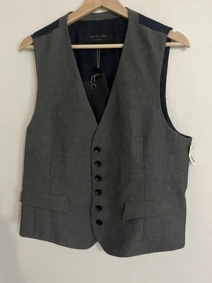 New Rag and Bone herringbone waistcoat | size 42 |  - Image 1 of 4