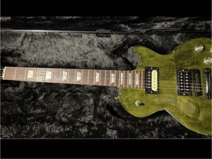Gibson Les Paul Studio Mod Green Safe Packing! - Picture 1 of 5