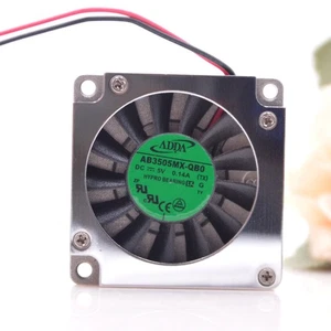 1pc For ADDA 5V 0.14A AB3505MX-QB0 3510 2-wire Turbo Blower Metal Cooling Fan - Picture 1 of 5
