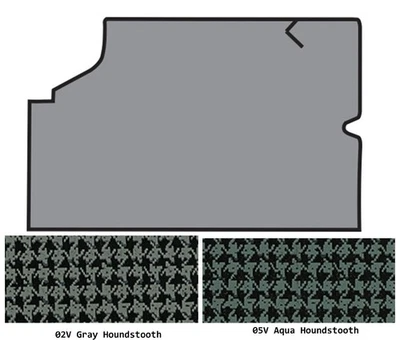 Alfombrilla de vinilo para maletero ACC 1968-1972 Buick Skylark Foto 1 de 4