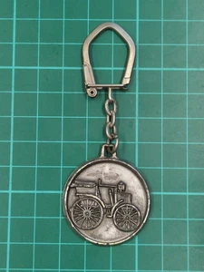 Vintage French Panhard Et Levassor 1895 Paris - Bordeaux Race Keyring - Picture 1 of 7