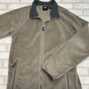 Helly Hansen Full Zip Fleece Übergangsjacke Gr. Medium braun beige - Bild 1 von 17