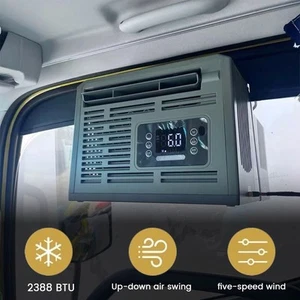 Tragbare Klimaanlage 2388BTU Kühlung Klimaanlagen 12V/24V/220V Für Camping Zelt - Bild 1 von 22