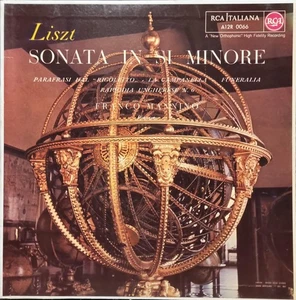 Liszt – Sonata In Si Minore / Franco Mannino - LP - Picture 1 of 3