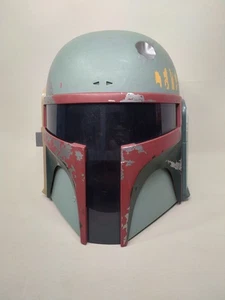 Casco Star Wars Boba Fett Electrónico Sonido Hablante Hasbro 2009 FUNCIONA SIN ANTENA - Imagen 1 de 8