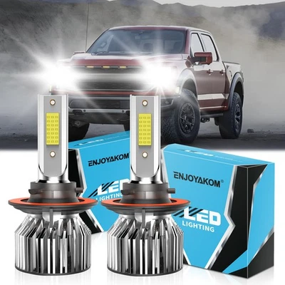 Car LED Headlights Bulb High Lo Beam Kit For Ford F-450 F-550 Super Duty 2005-22 Foto 1 de 4
