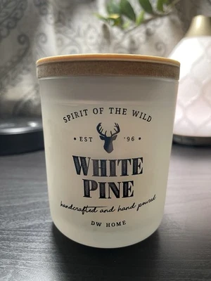 DW Home White Pine Scented Candle Handcrafted & Hand Poured 9.3 Oz Deer Woods - Image 1 of 4