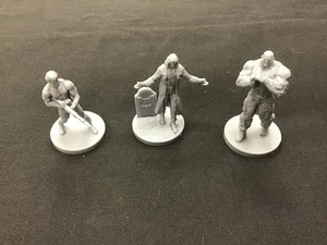 Juegos Evil Genius ~ Set 3 Miniaturas ~ The Crow Rambo Brute ~ 32mm ~ OEJ - Imagen 1 de 4