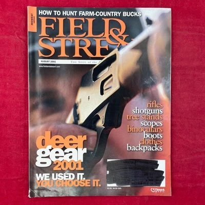 Field & Stream Magazine Midwest Edition - August 2001 - Volume CVI Issue 4 - Image 1 of 4