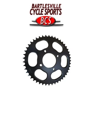 64511-25790 SUZUKI OEM NOS REAR STEEL SPROCKET 73-77 RV125 TRACKER 47 TOOTH 428P Foto 1 de 4