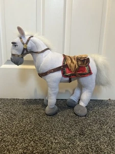 Disney Princess Rapunzel Plush Large 17” Soft Toy Tangled Maximus Horse - Picture 1 of 4