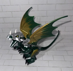 Green Armored Dragon - Set 7048 Troll Warship Castle Fantasy Era - Picture 1 of 6