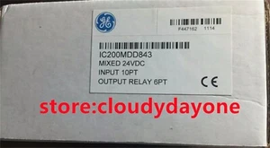 New In Box GE Fanuc IC200MDD843 Fanuc Input Output Relay Module IC200MDD843 - Picture 1 of 2