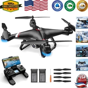 Dual-Battery GPS Drone with 1080P Camera & Altitude Hold – Perfect for Beginners - Picture 1 of 10