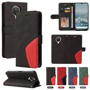 Stitching PU Leather Flip Wallet Case Cover for Sony 10II Nokia N100 Google 5XL - Picture 1 of 16