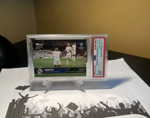 2019 TOPPS NOW Rodrygo #25 UEFA Champions League Real Madrid Rookie PSA 9 - Picture 1 of 1