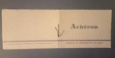 Marine - Livre d'or du sous-marin "Achéron" 1930