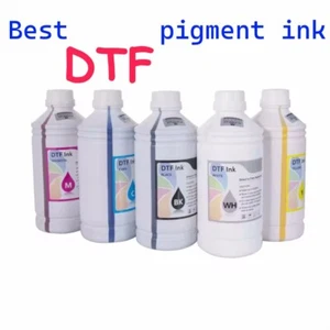 5 LITRI Inchiostri DTF Diretto al Trasferimento Pellicola dtf 5000 ML DTF Inchiostro ADATTO A TUTTE LE STAMPANTI - Foto 1 di 1