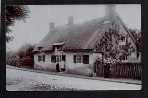 Knutsford - Old Cottages "Dame School" - postal fotográfica real - Imagen 1 de 1