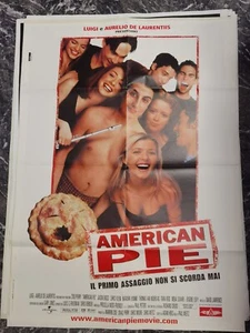 AMERICAN PIE - JASON BIGGS, CHRIS KLEIN MANIFESTO CINEMA 2F  cm 100 x 140 - Picture 1 of 1