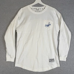 VS PINK LA dodgers sweater long sleeve womens XS baseball bling sequin RARE - Picture 1 of 5