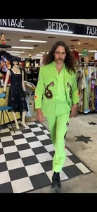 Men 2Pc Nudie Cohn Tarantion Hombre Custom Made Embroidered western Outfits - Picture 1 of 11