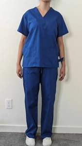 ELITE MEDICAL Hospital Nursing V-Neck CargoPants Uniform Size XS RN-122213 -NEW - Picture 1 of 6