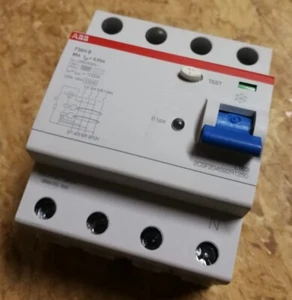 ABB F204B 25A 0,03A FI-Schutzschalter Typ-B 25A 30mA allstrom 2CSF204592R1250 - Bild 1 von 7