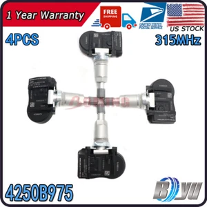 4x NEW TPMS Tire Pressure Sensor Fits For Mitsubishi Lancer Outlander 2001-2018 - Picture 1 of 11