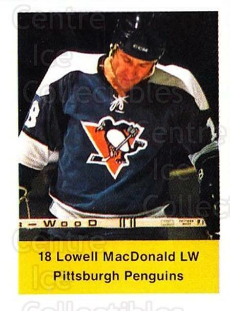 1974-75 NHL Action Stamps #229 Lowell MacDonald - Image 1 of 1