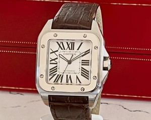 Cartier Santos 100 Stainless Steel Case 