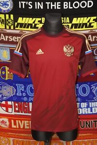 5/5 Russia adults M 2014 MINT home original football shirt jersey trikot soccer