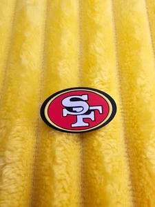 San Francisco 49ers NFL Equipo Croc Zapato Dije - Regalo para Fanáticos, - Accesorio Inspirado - Imagen 1 de 1