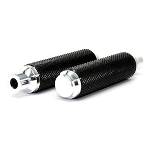 Motorcycle Passenger Pegs for Custom Harley Davidson - Chopper Fitment - Bolt On - Picture 1 of 1