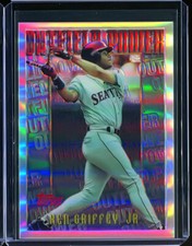 KEN GRIFFEY JR 1996 TOPPS FINEST MYSTERY REFRACTOR PARALLEL #M16 HOF