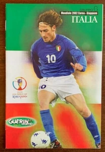 Inserto Guerin Sportivo Mondiale 2002 ITALIA e avversarie Francesco TOTTI - Imagen 1 de 3