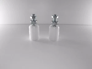 NYLON TOP GUIDE ROLLERS to SUIT SLIDING GATE / CANTILEVER - 59 x 42mm - M14 BOLT - Picture 1 of 3