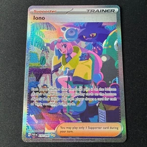 Iono 237/091 Paldean Fates Special Illustration Rare Pokemon Card Near Mint - Picture 1 of 2