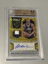 2014-15 Select Rookie Jersey Auto Gold Prizm SP/10 Dante Exum RC BGS 9.5 POP 2.