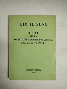 THESE ZUR SOZIALISTISCHEN AGRARFRAGE IN UNSEREM LAND KIM IL SUNG 1971 - Bild 1 von 2